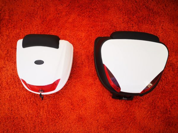 Topcase XL mit Rückenpolster – Bild 2